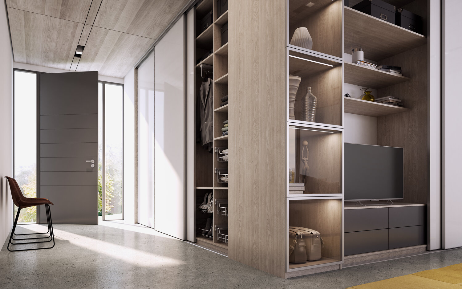Индивидуальный подход: как встроенные шкафы-купе трансформируют ваш интерьер