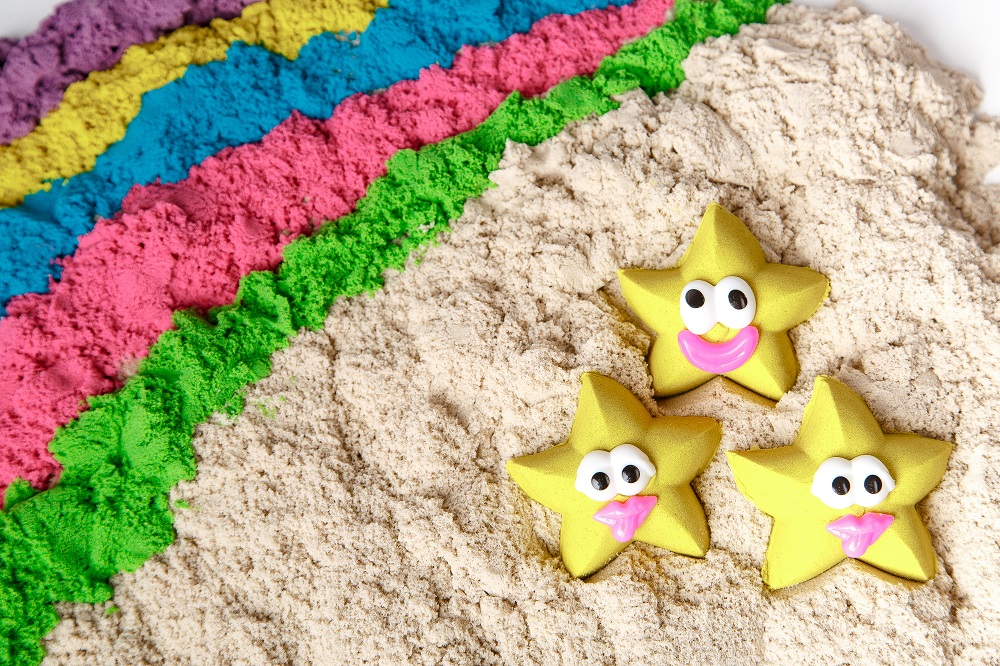 Особенности и состав кинетического песка