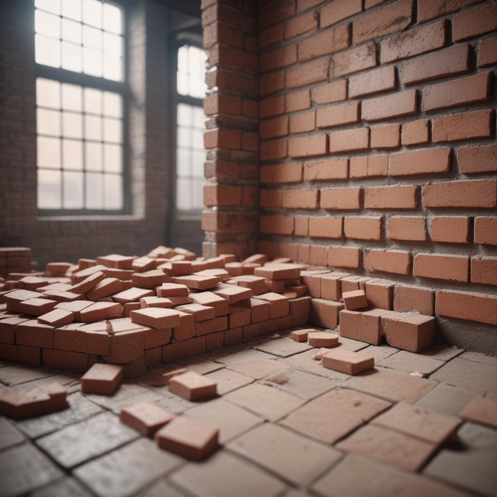 Распил кирпича на плитку: половинки, угловые и трёхмерные кирпичи