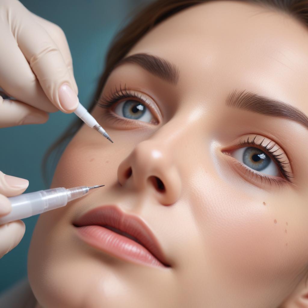 Безоперационная блефаропластика с применением аппаратной методики коррекции век