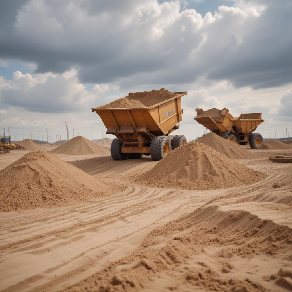 Песок с доставкой: обзор цен за кубический метр и факторы формирования цены