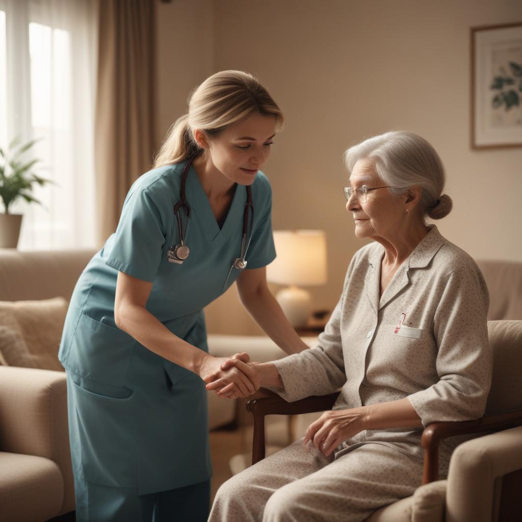 Патронажные услуги на дому для пожилых граждан и инвалидов