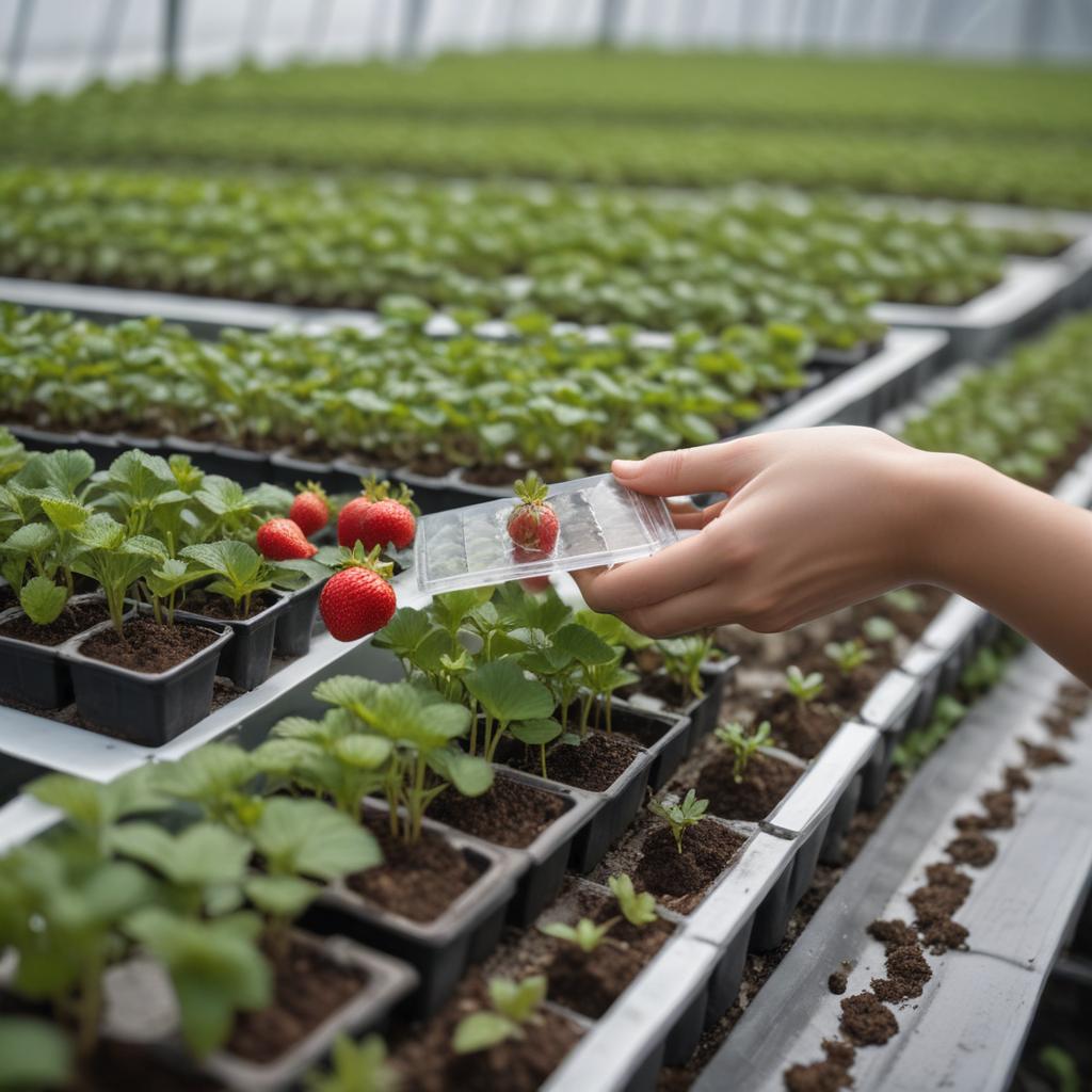Выбор рассады клубники и условия доставки саженцев