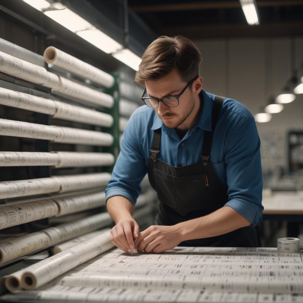 Изготовление самоклеящихся этикеток в типографии