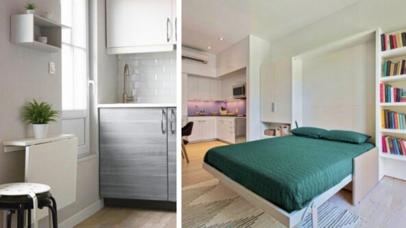 Трансформируемая мебель — лучшее решение для интерьера в однокомнатной квартире