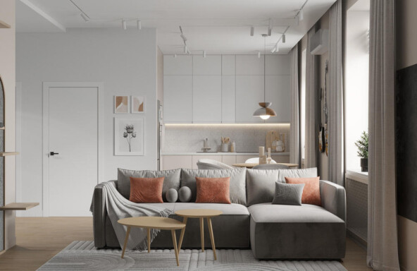 Дизайн однокомнатной квартиры: тренды 2025-2026 и реальные проекты с планировками