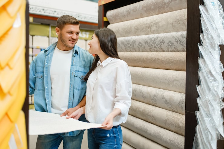 Расчет количества рулонов флизелиновых обоев на комнату